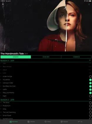 Screenshot 2 TV Show Tracker - Trakt client iphone