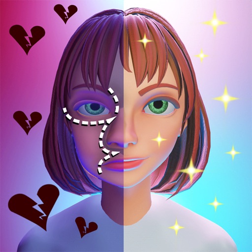 Fancy Faces 3D Icon