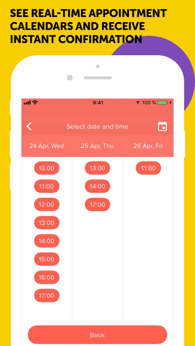 Leeloo: Beauty Booking App Screenshot