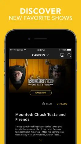 Game screenshot CarbonTV apk