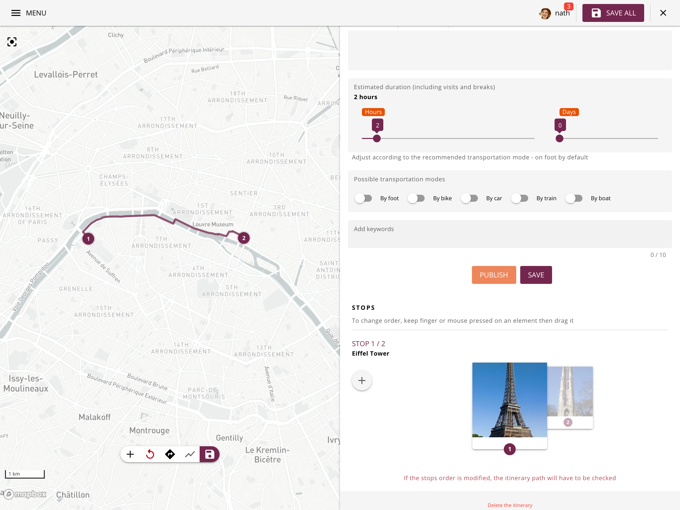 Paris Parcours screenshot 16