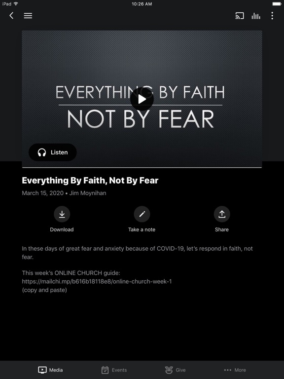 Screenshot #6 pour Alliance Church Elizabethtown