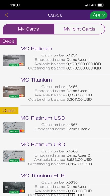 Byblos Bank Iraq Mobile App