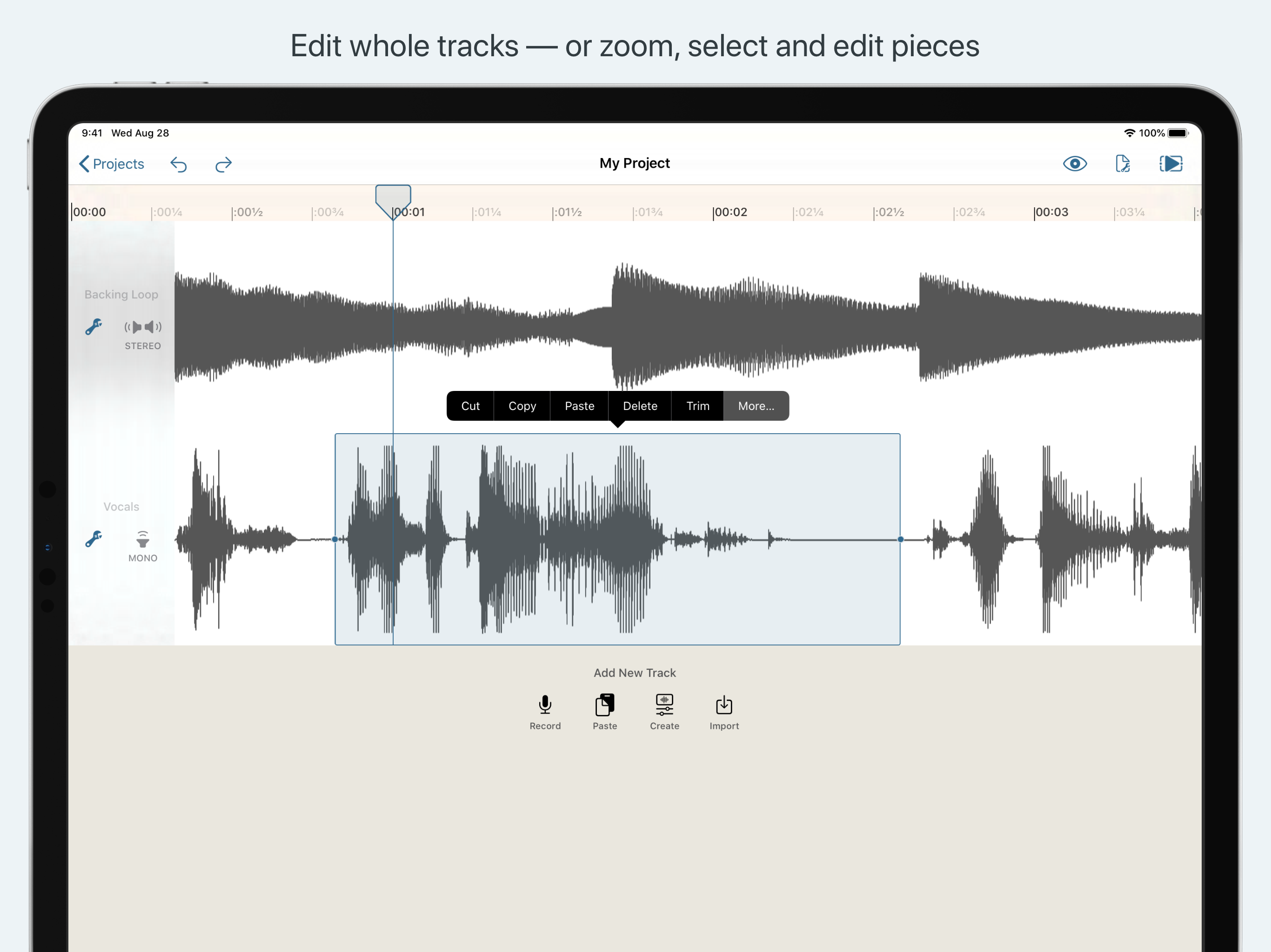 Hokusai Audio Editor screenshot 8
