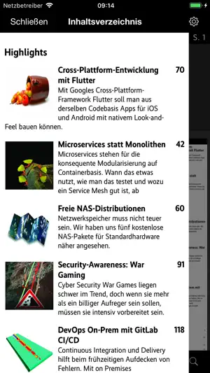 iX Magazin screenshot 2