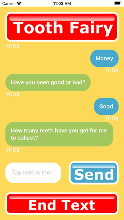 Call Tooth Fairy Voicemail