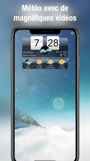 Capture d'écran de Météo HD Live + sur iPhone 5