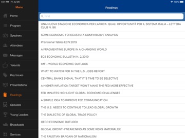 Ambrosetti Workshop iPad screenshot