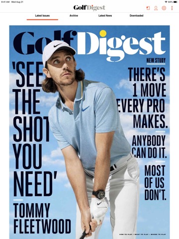 Golf Digest Magazineのおすすめ画像1