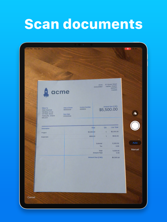 Screenshot #4 pour Digitize - Scan Docs with OCR