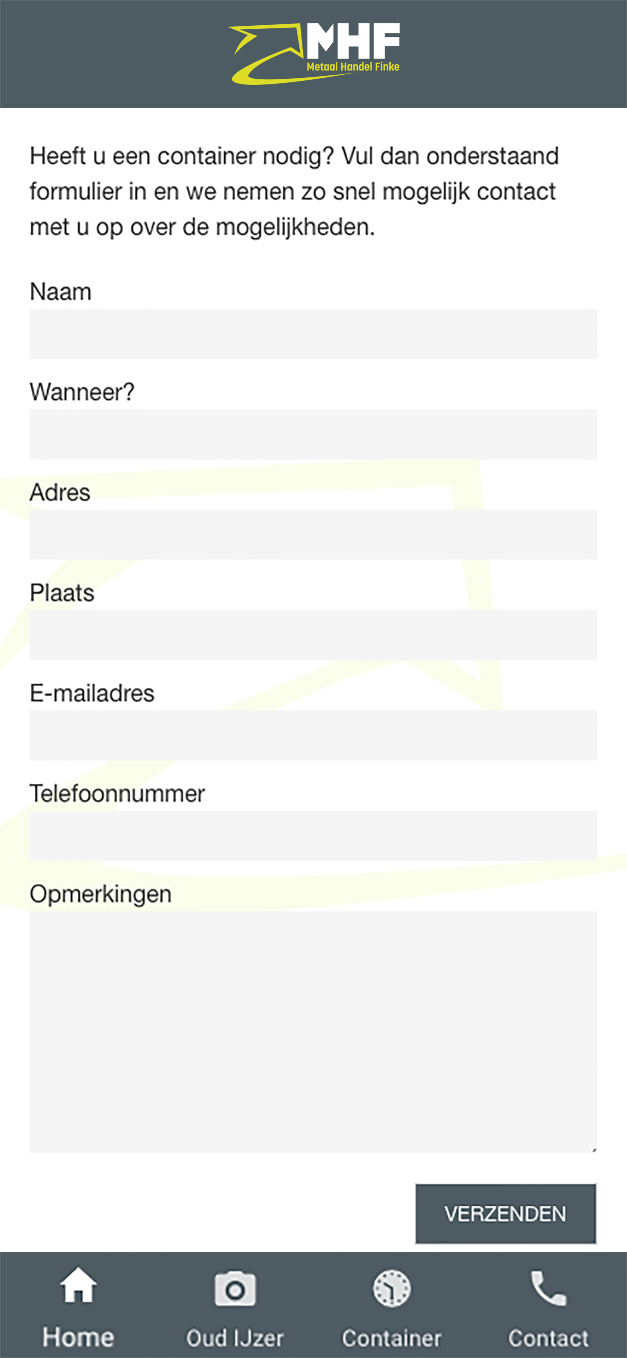 Metaal Handel Finke