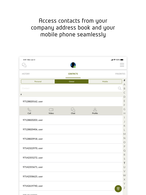 Screenshot #4 pour Etisalat CloudTalk UCS