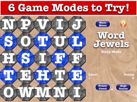 Word Jewels® iPad app afbeelding 2