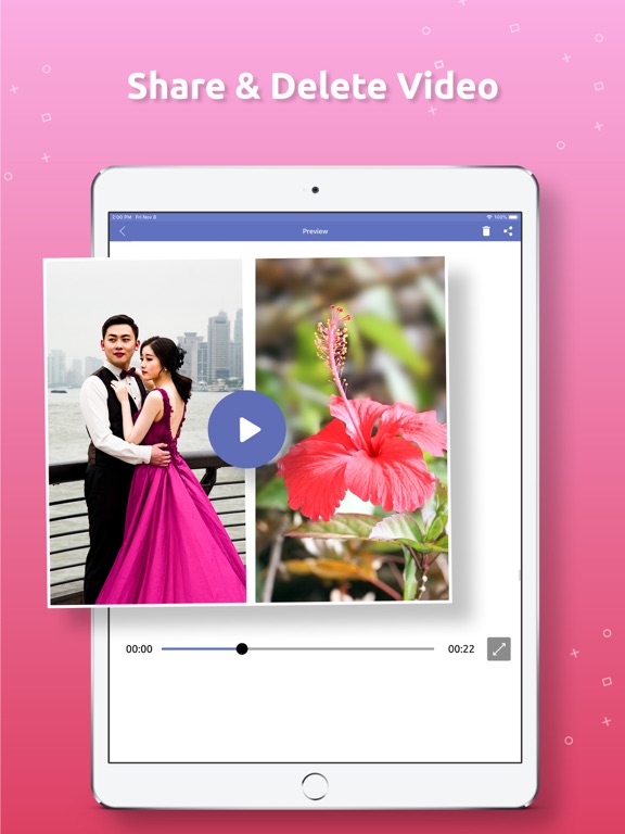 Video Joiner : Side by Side iPad screenshot