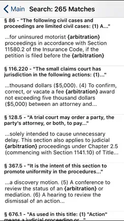 CA Civil Procedure Code 2026 iPhone image 2
