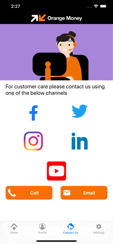Orange Money Agent - Finance App | MWM