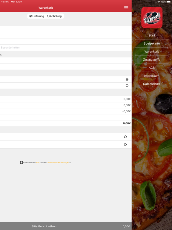 Screenshot #6 pour Pizzawelt Gladbeck