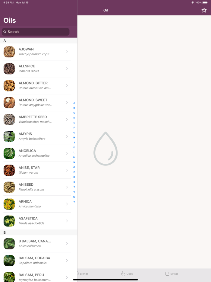 Essential Oils Reference Guide