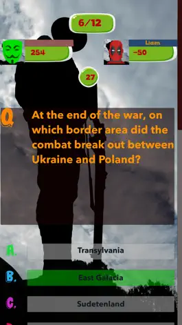 Game screenshot World War 1 test Quiz hack