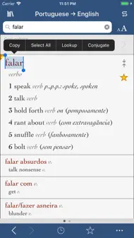 Ultralingua Portuguese-English iphone bilder 0