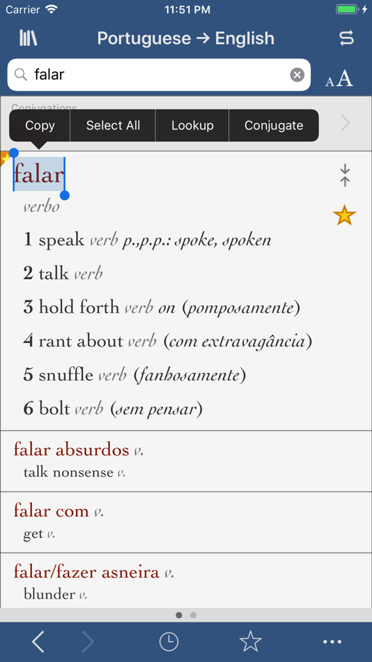 Ultralingua Portuguese-English - 2.10 - (iOS)