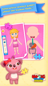 Kids Learn Human Body Girls screenshot