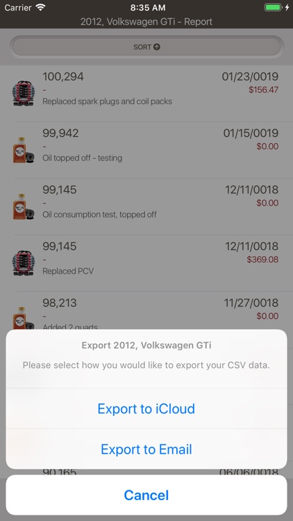 Vehicle Maintenance Log screenshot-7