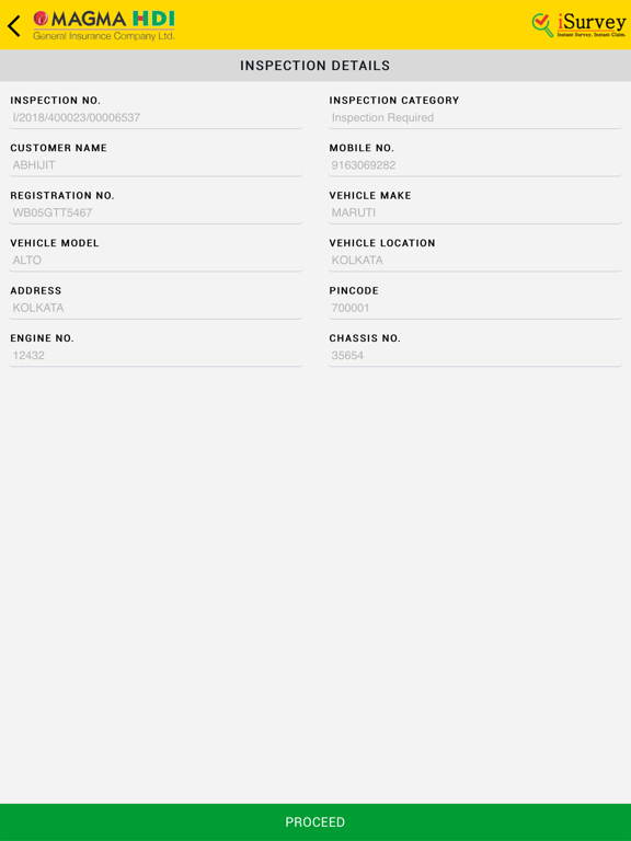 App screenshot