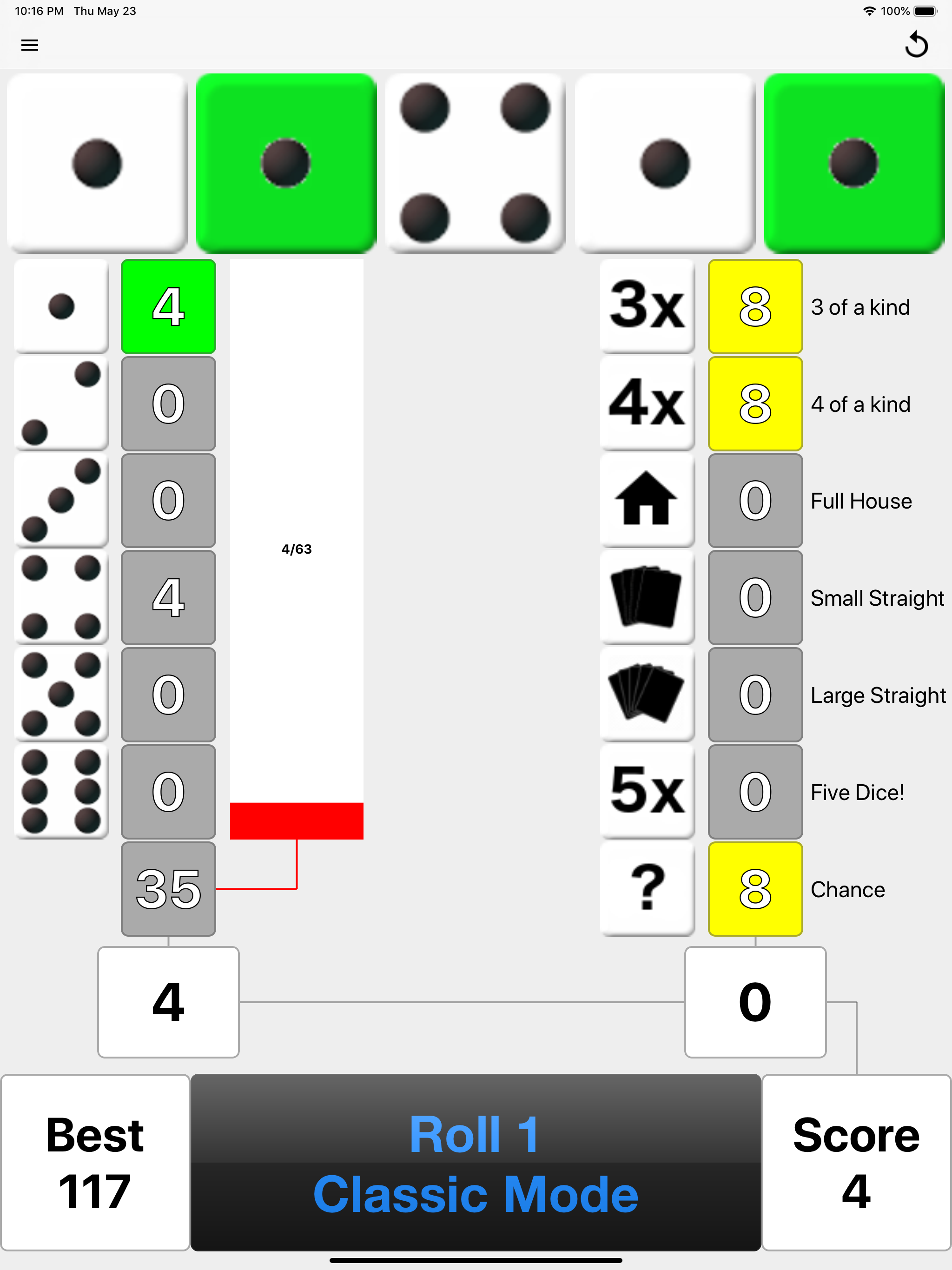 Five Dice!
