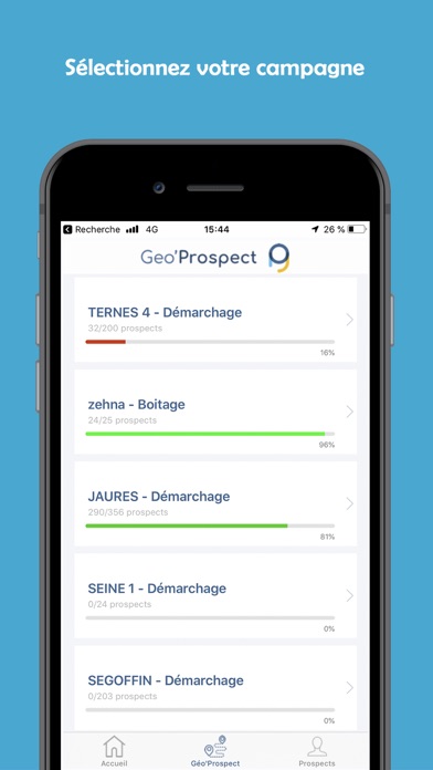 Screenshot #2 pour Geo'Prospect