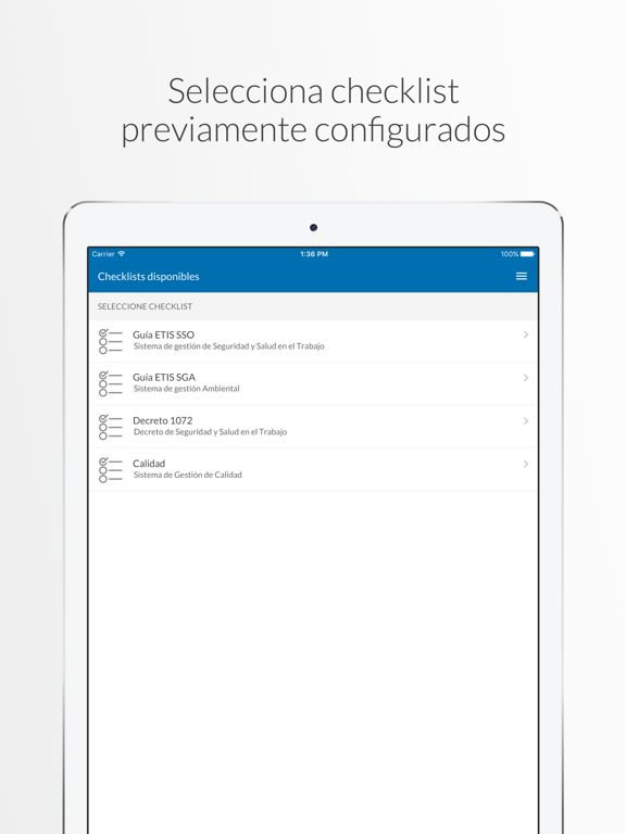Screenshot #5 pour ISOTools Checklist