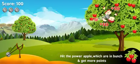 Apple Shooter Knockdown
