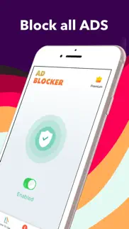 adblocker - no ads and safe iPhone Captures Décran 1