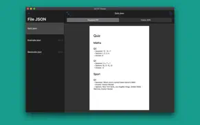 json viewer - json file reader iPhone Captures Décran 1
