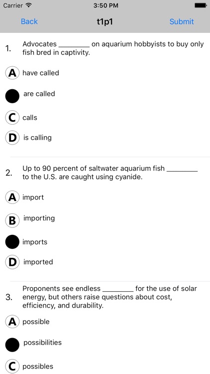 25 Test For TOEFL® Practice