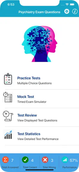Game screenshot Psychiatry Exam Questions mod apk