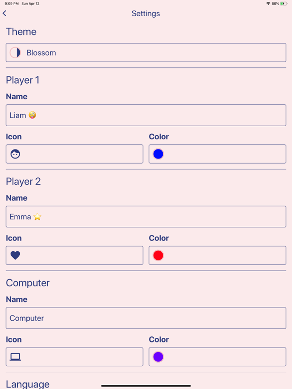 Tic Tac Toe: 3 In A Row iPad screenshot 4 - Games app