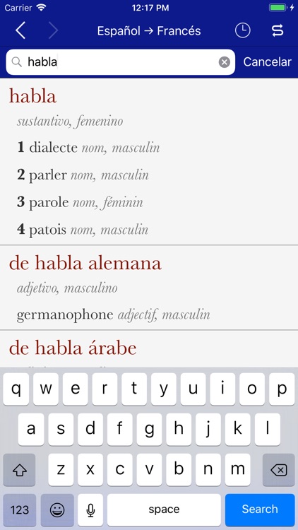 Accio French-Spanish