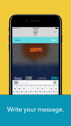 Speech bubbles-Custom stickers screenshot 2