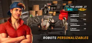 Screenshot 1 Robot Fighting: Boxeo Mecanico iphone