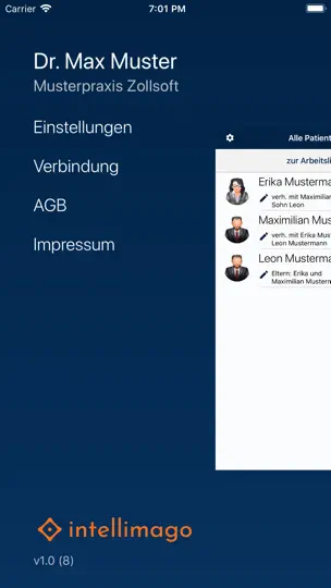 Screenshot von Intellimago auf dem iPhone 1