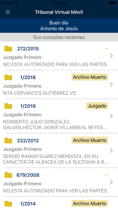 TribunalVirtual Screenshot