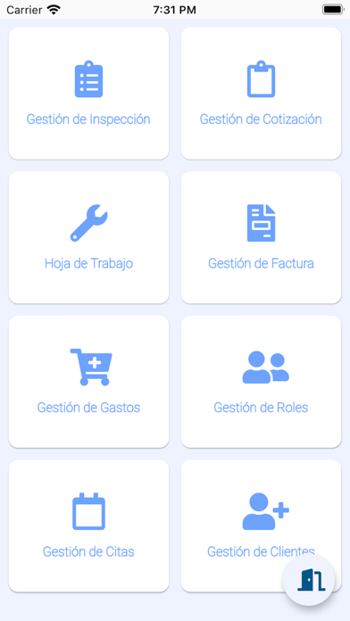 App screenshot