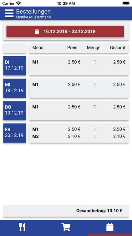 Menü-Service Ziebell screenshot-3