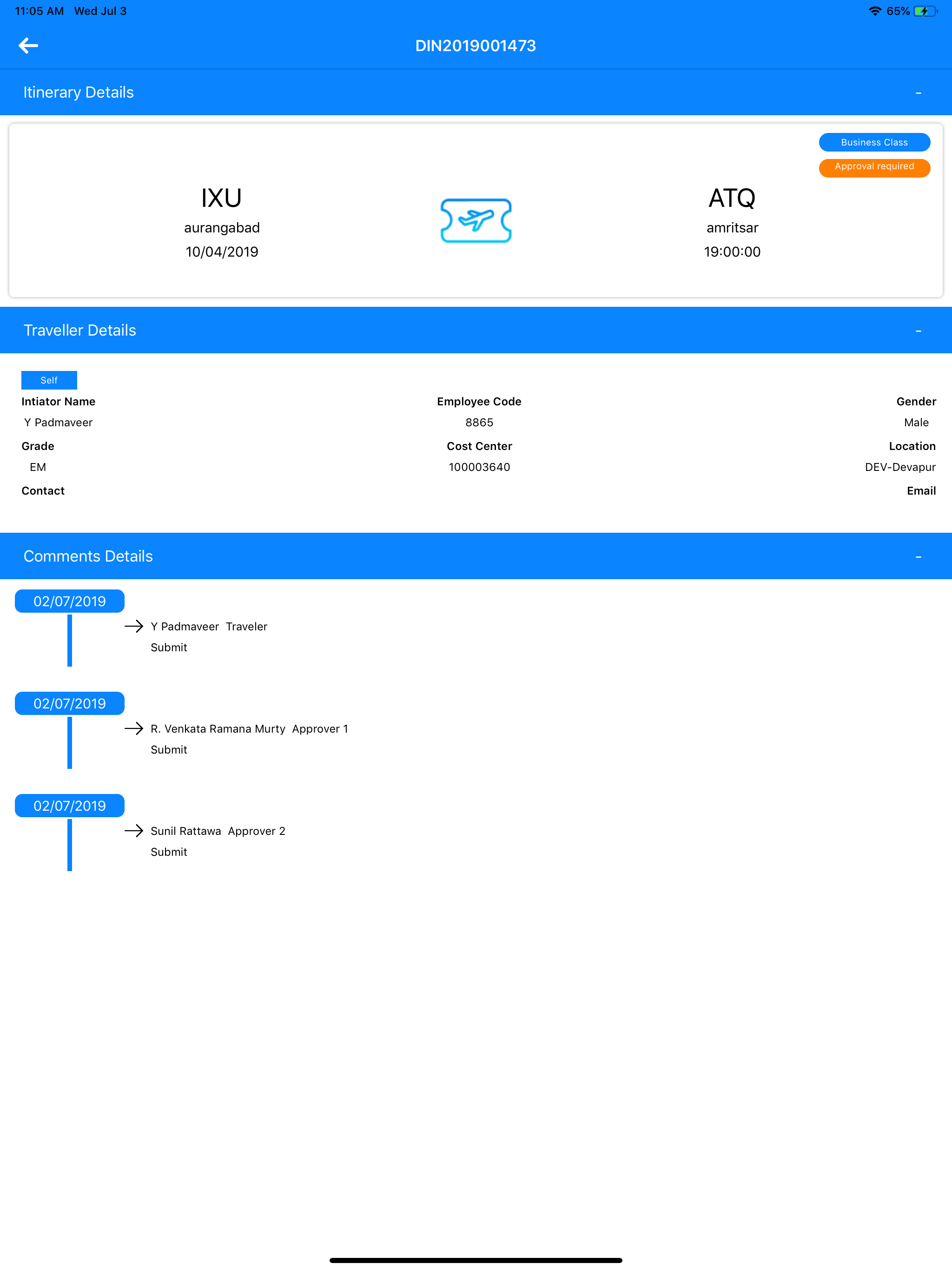 Travelgrid-OCL