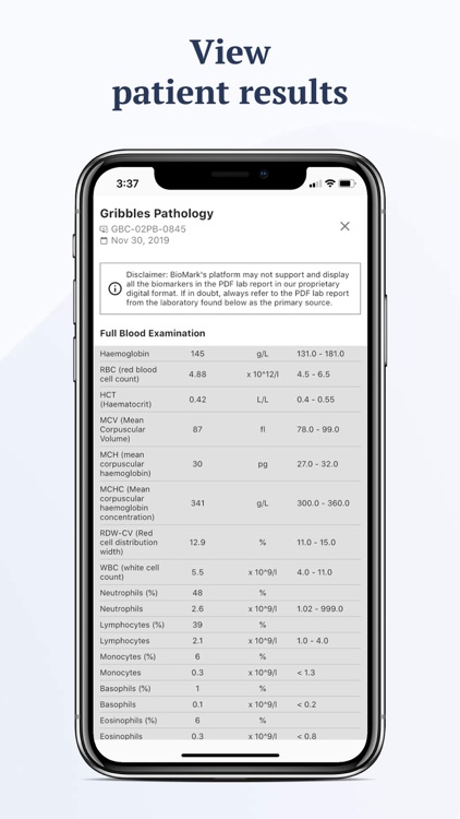 BioMark Doctor screenshot-3