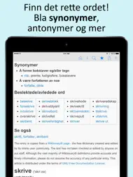 Norsk Ordbok og Synonymer ipad bilder 2