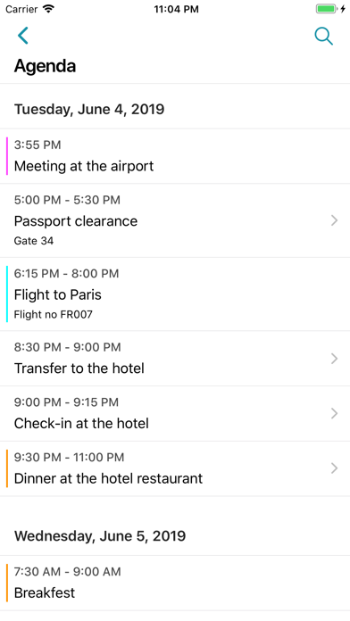 Onespace Events Screenshot
