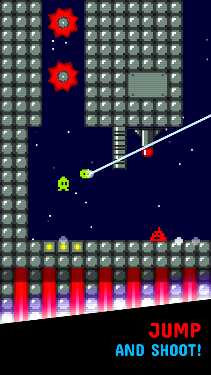 Tiny Alien -  Jump and Shoot! official gameplay screenshot 4