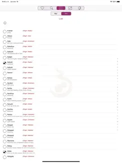 Baby Names (•◡•) iPad image 3